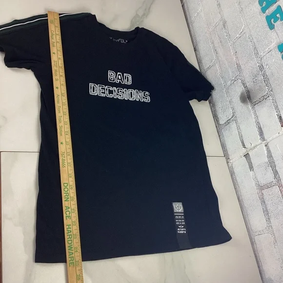 Vox Populi FTP Bad Decisions Black Tshirt, Sz S, Unisex - Picture 8 of 9